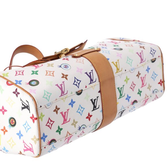 Louis Vuitton x Murakami Sac Retro GM Eye Love Monogram Handbag M92053 Blanc - Picture 7 of 10